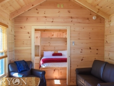 One-Bedroom Cabin Interior