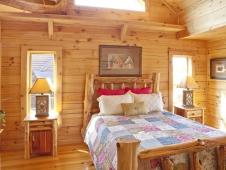 Three-Bedroom Cabin Bedroom